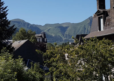 Hotel Le Castelet - Vue massif Sancy